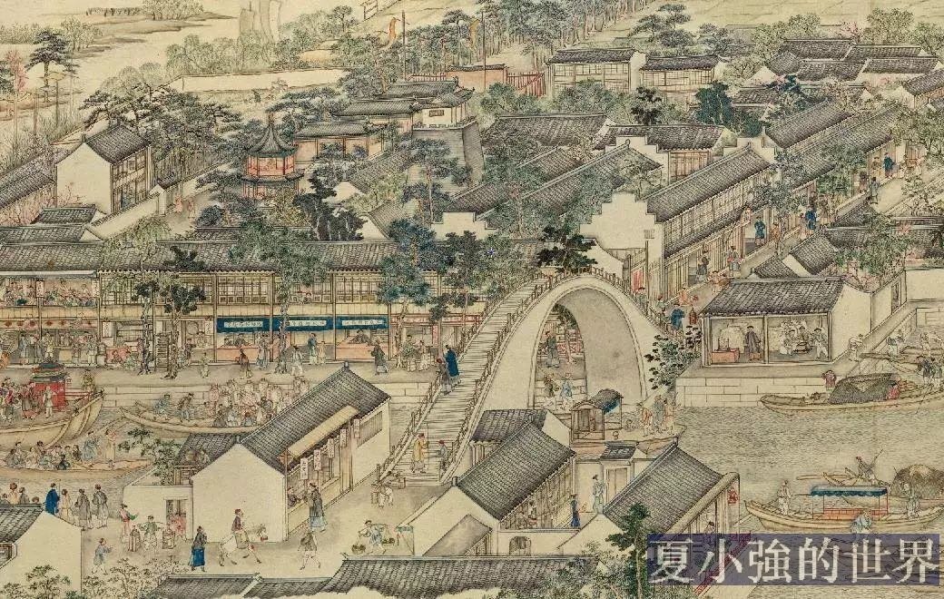 清代蘇州城市文化繁榮的寫照——《姑蘇繁華圖》