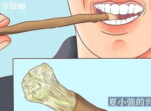古人如何刷牙